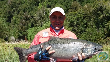 Fotos da pesca esportiva em Chaiten no Chile